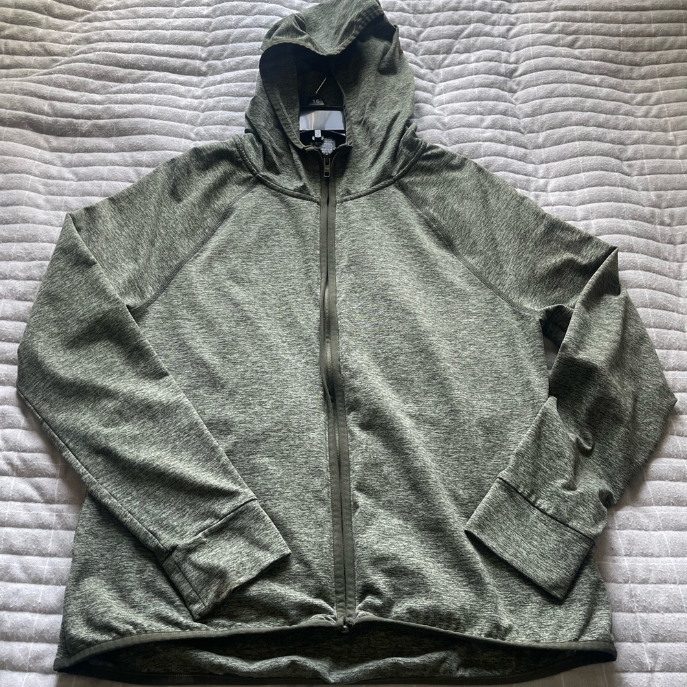 VS PINK Green Cozy Jacket size Large
